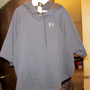 Under Armour | Women’s Short Sleeve Black Hoodie